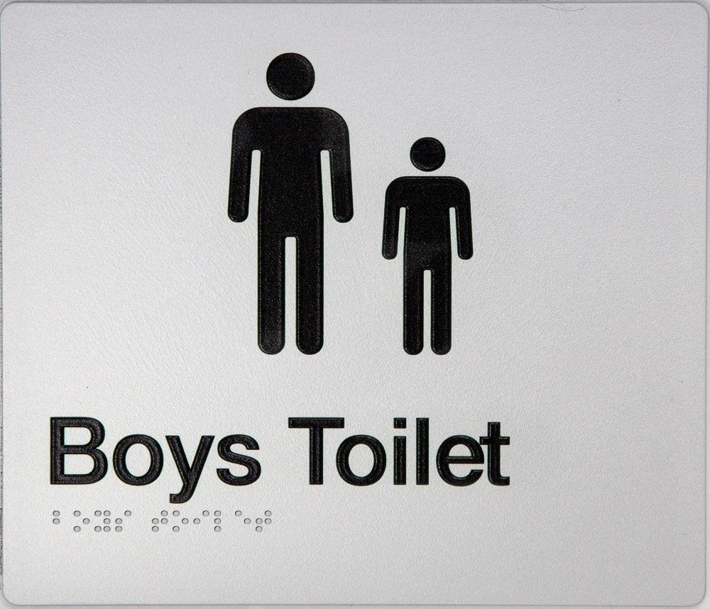 BEST BUY Boys Toilet Sign Braille