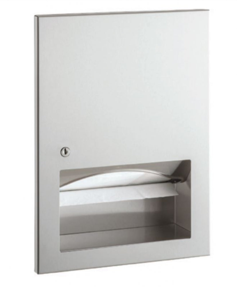 BOBRICK Trimline B359033 Paper Towel Dispenser Lock Recessed
