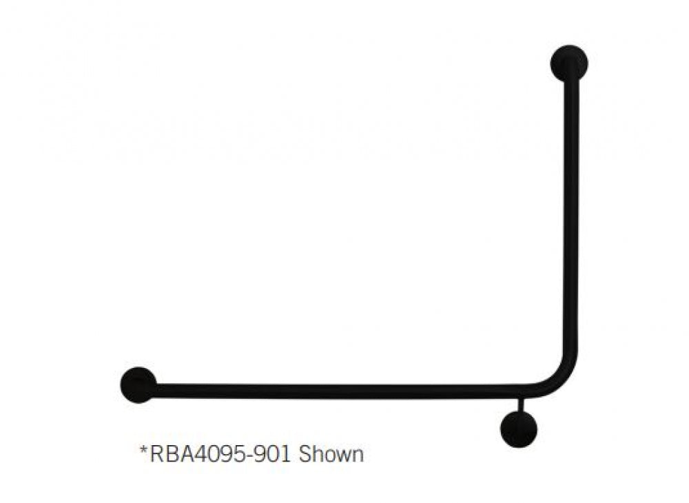 RBA RBA4095 90 Degree Toilet Grab Rail