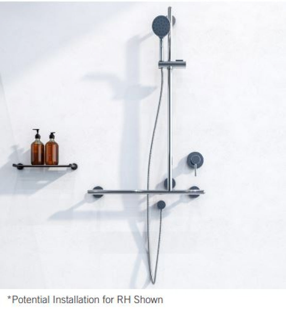 RBA Raffaello Shower Set T Grab Rail with Handset Slider and Mixer