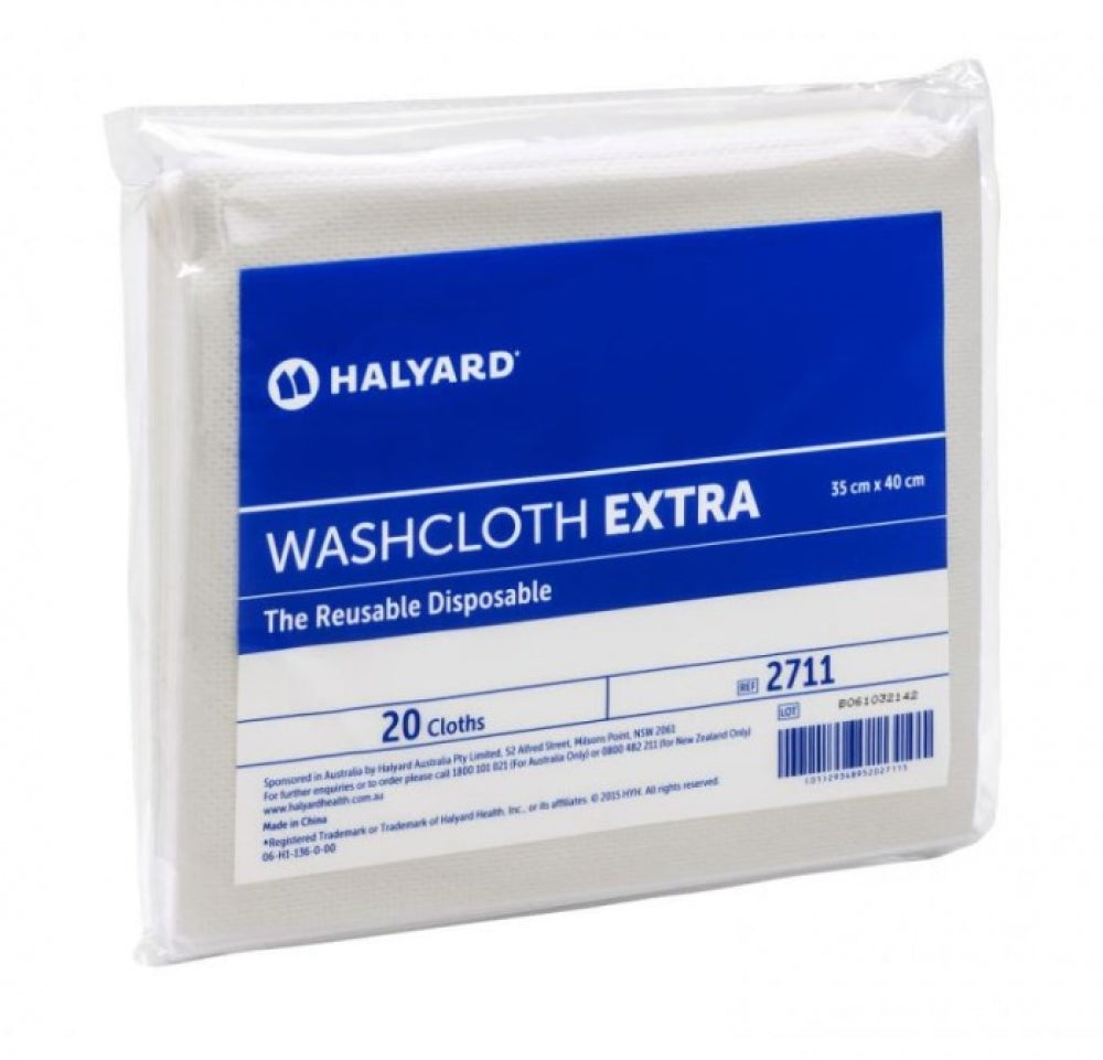 Halyard Wash Cloth Low Lint 35cm x 43cm