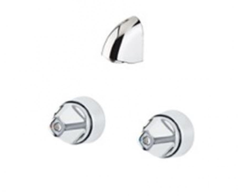 Gentec AVLF0075 Anti Ligature Showerhead and Control Valves