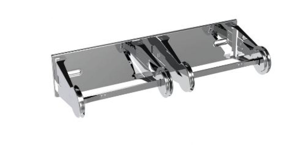 Bradley 5224 Double Toilet Roll Holder Anti-Theft