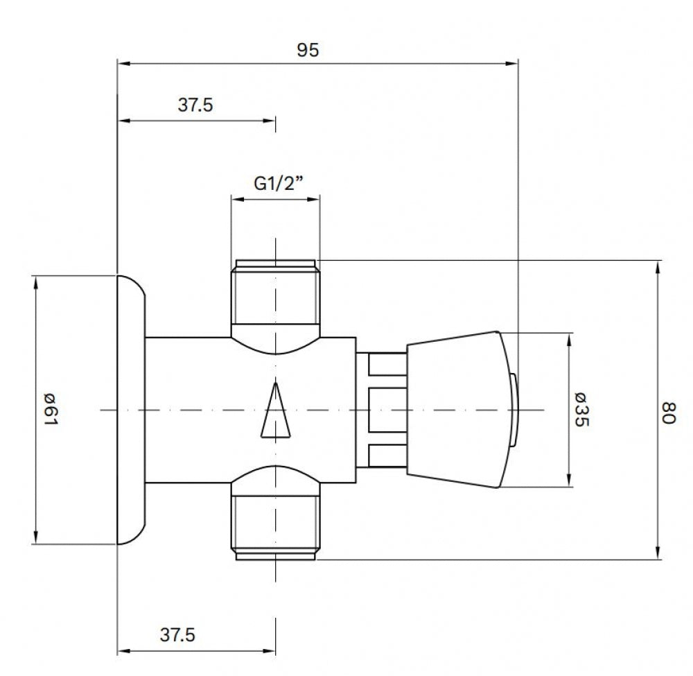 Gentec Flostop TFTLF1010 Timed Flow Control Valve Fixed
