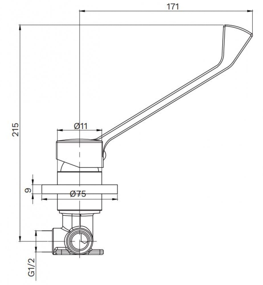 Gentec Rebel REB4000D Care Single Lever Shower Mixer