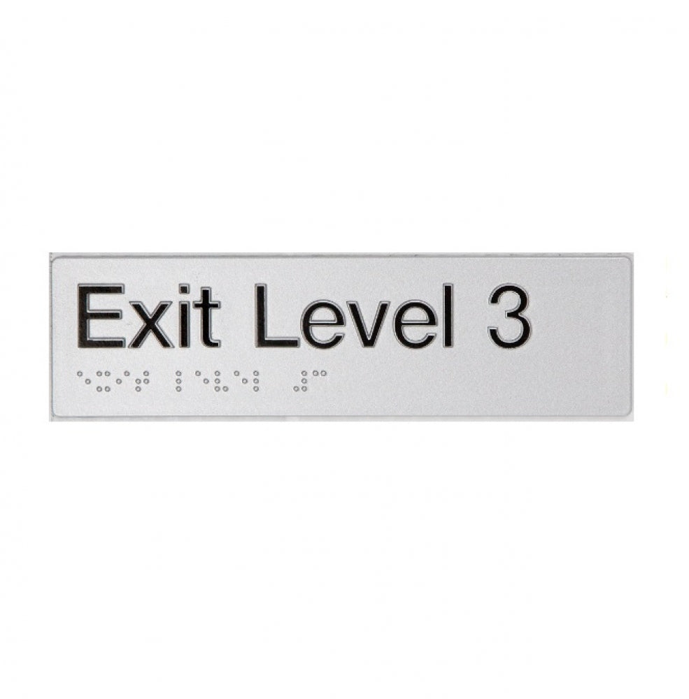 BEST BUY EL3 Exit Sign Level 3 Braille