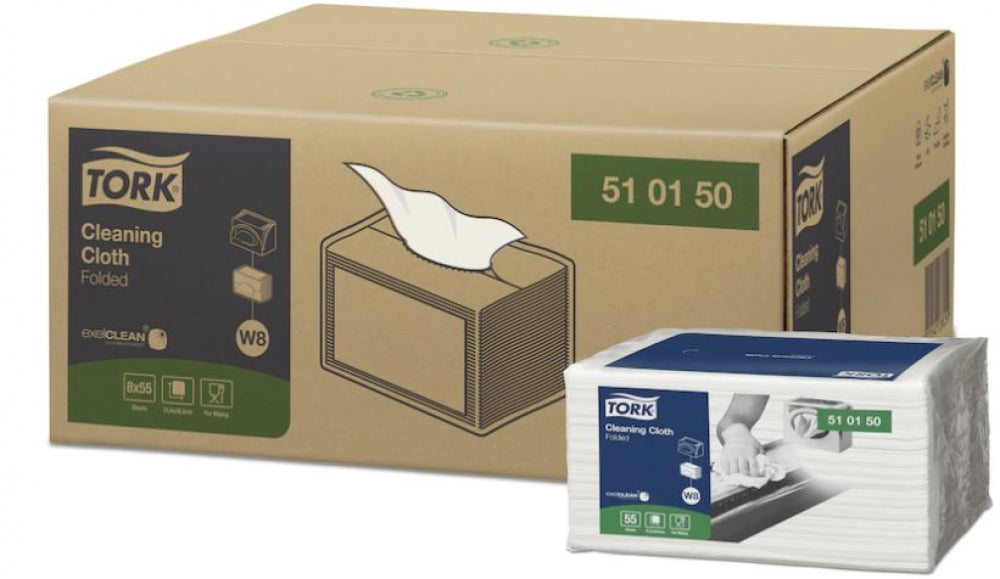 TORK W8 510150 Cleaning Cloth Small Pack