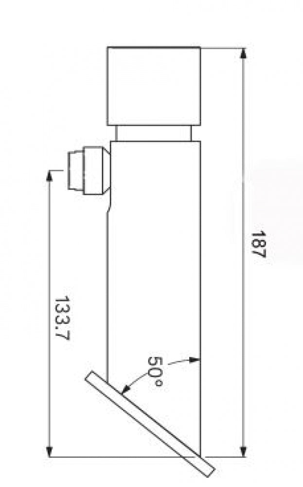 Gentec GPure FloStop GPT7500 Stainless Steel Timed Flow Pillar Tap