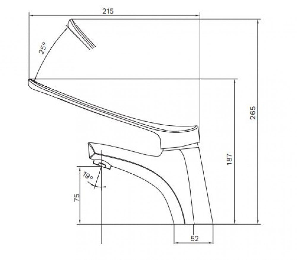Gentec Nugen Care NGM2000D Single Lever Basin Mixer