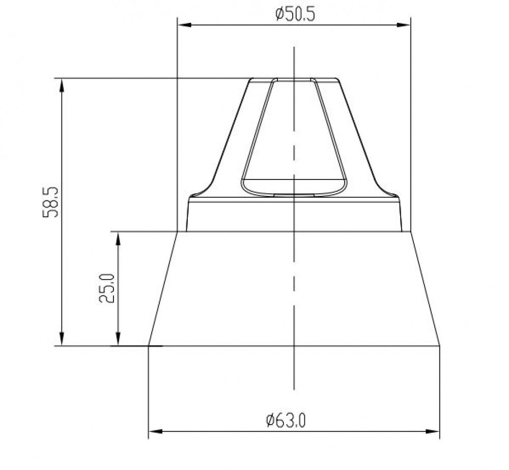Gentec AV0025 Anti Ligature Control Valve