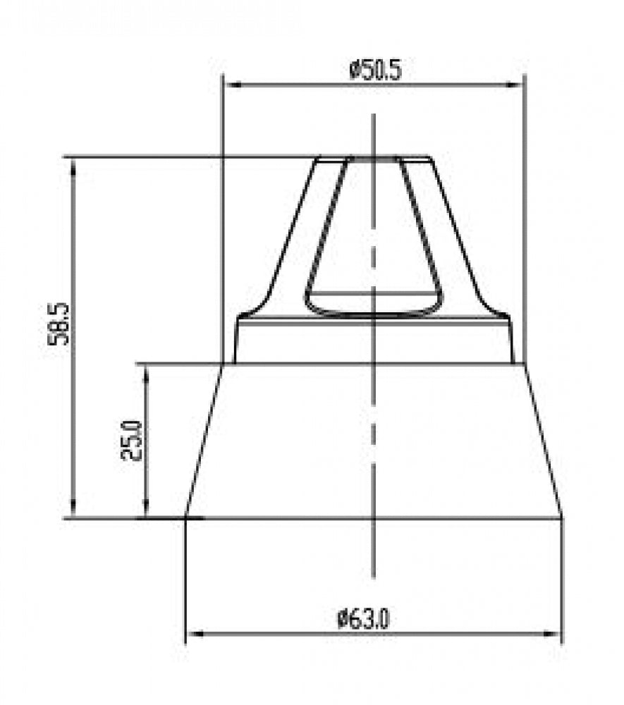 Gentec AVLF0075 Anti Ligature Showerhead and Control Valves