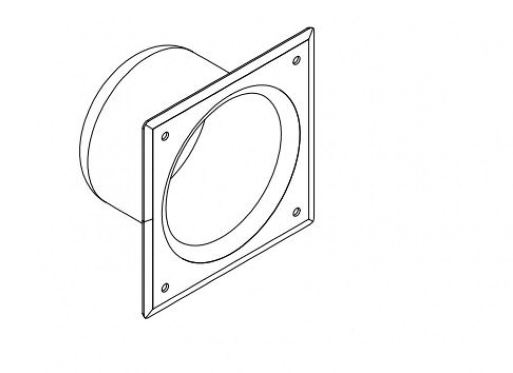 Bradley SA12 Toilet Roll Holder Recessed Front Mount