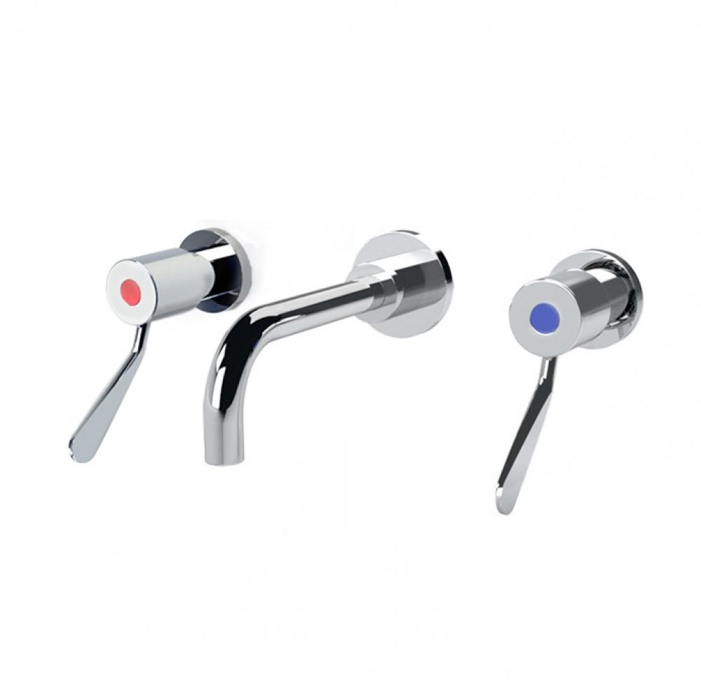 Gentec Cleanline Lever CL10040 Wall Mounted Concealed Mixing Set