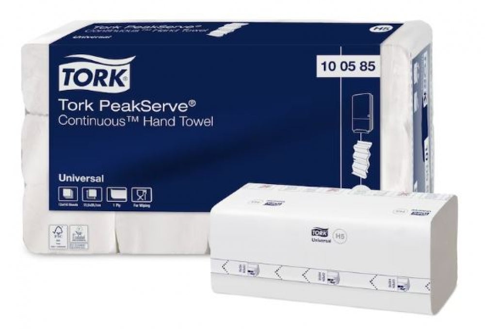 TORK PeakServe H5 100585 Universal Continuous Hand Towel