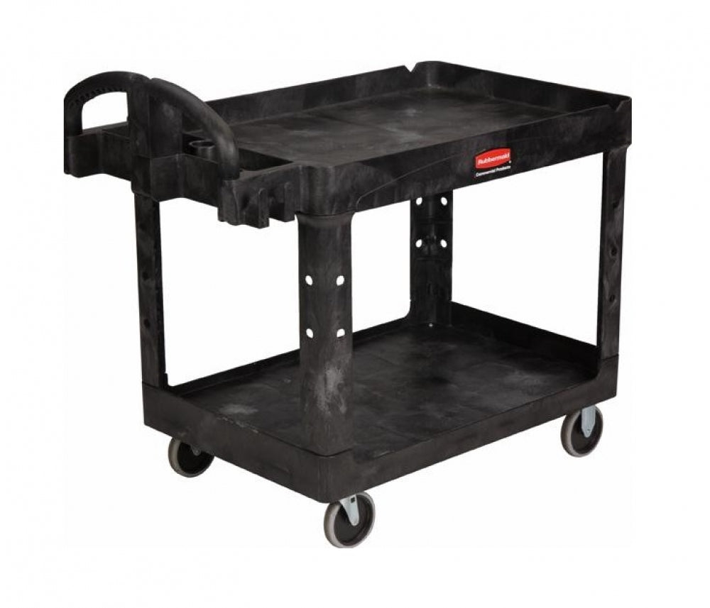 Rubbermaid 4520 Utility Cart Medium 2 Tier