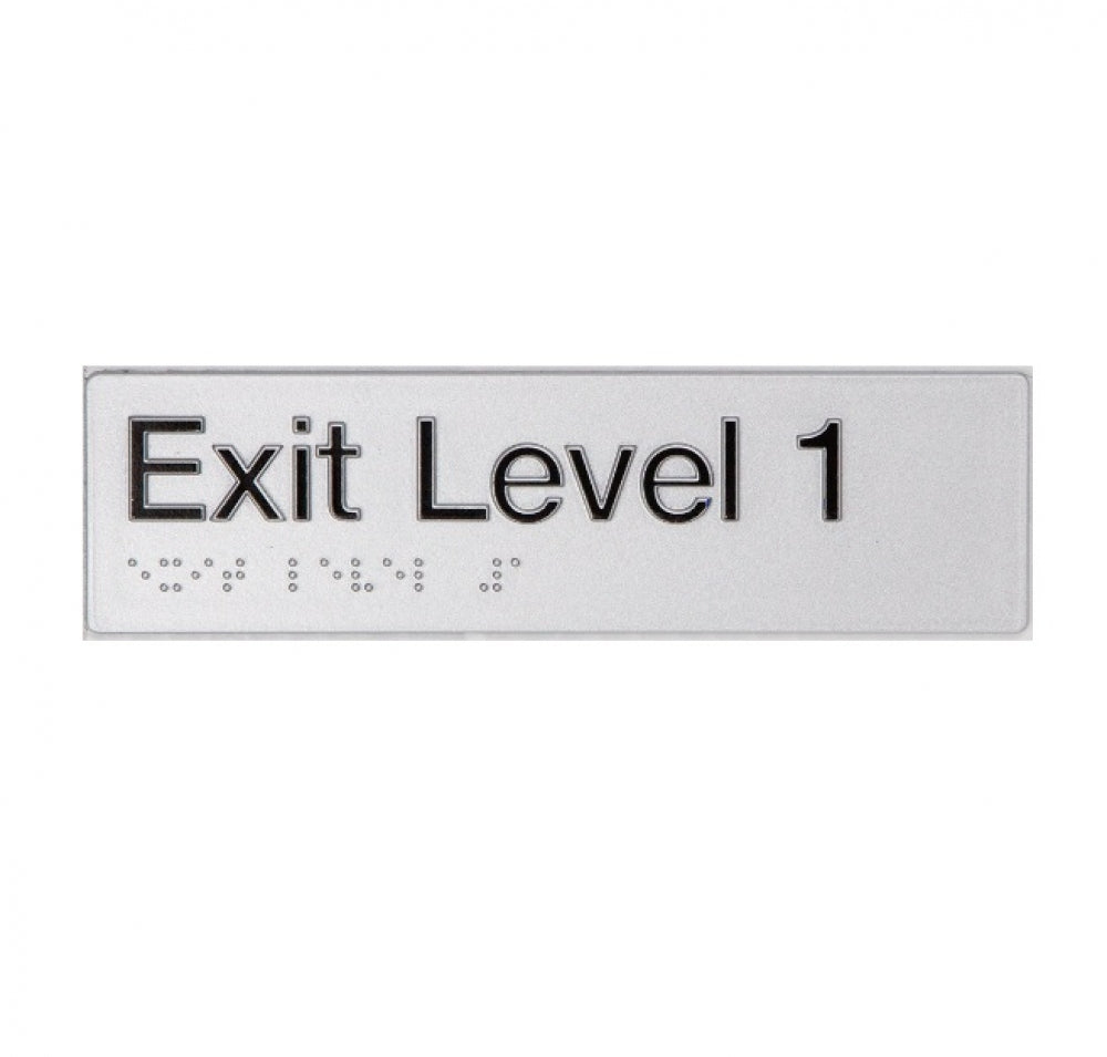 BEST BUY EL1 Exit Sign Level 1 Braille