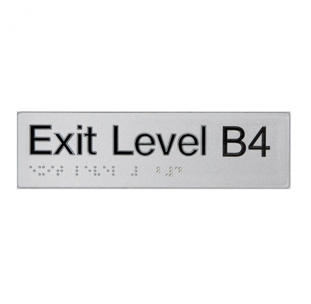 BEST BUY EB4 Exit Sign Basement 4 Braille