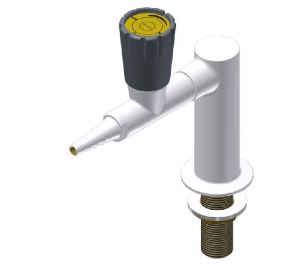 Gentec Duralab Hob Mounted Laboratory Tap with Fixed Tube Nozzle