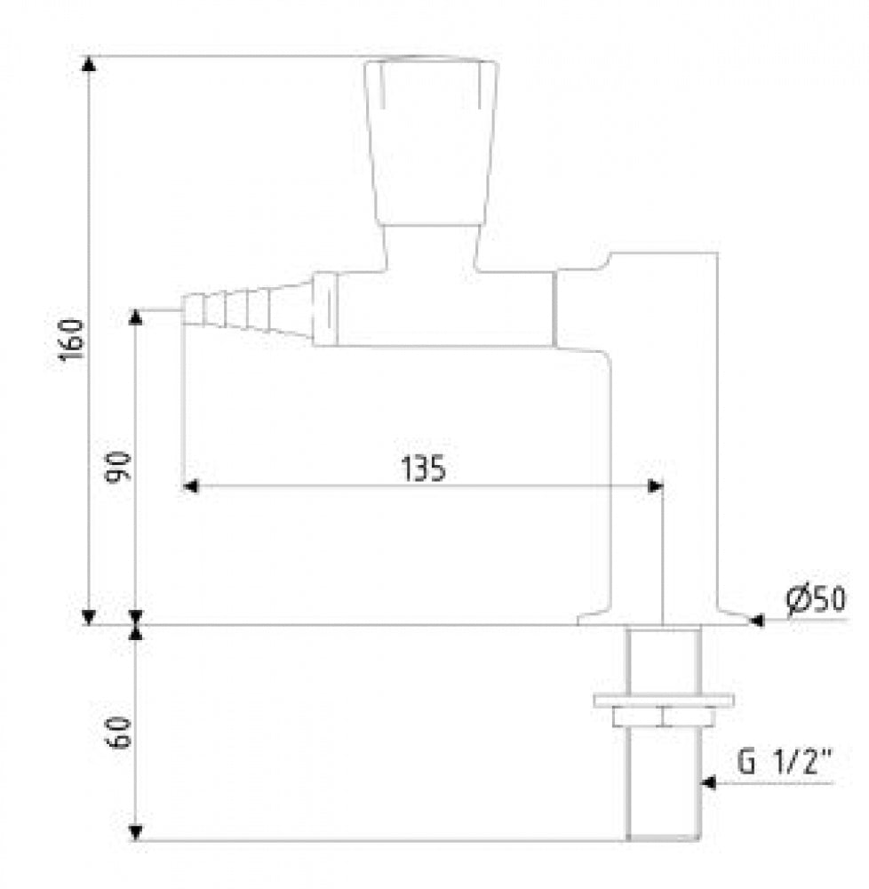 Gentec DURA301 Hob Mounted Laboratory Tap