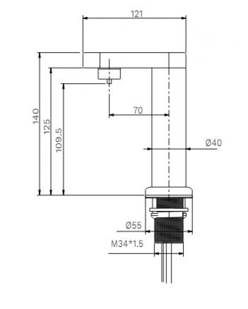 Gentec PLUS Electronic Soap Dispenser Bench Mounted