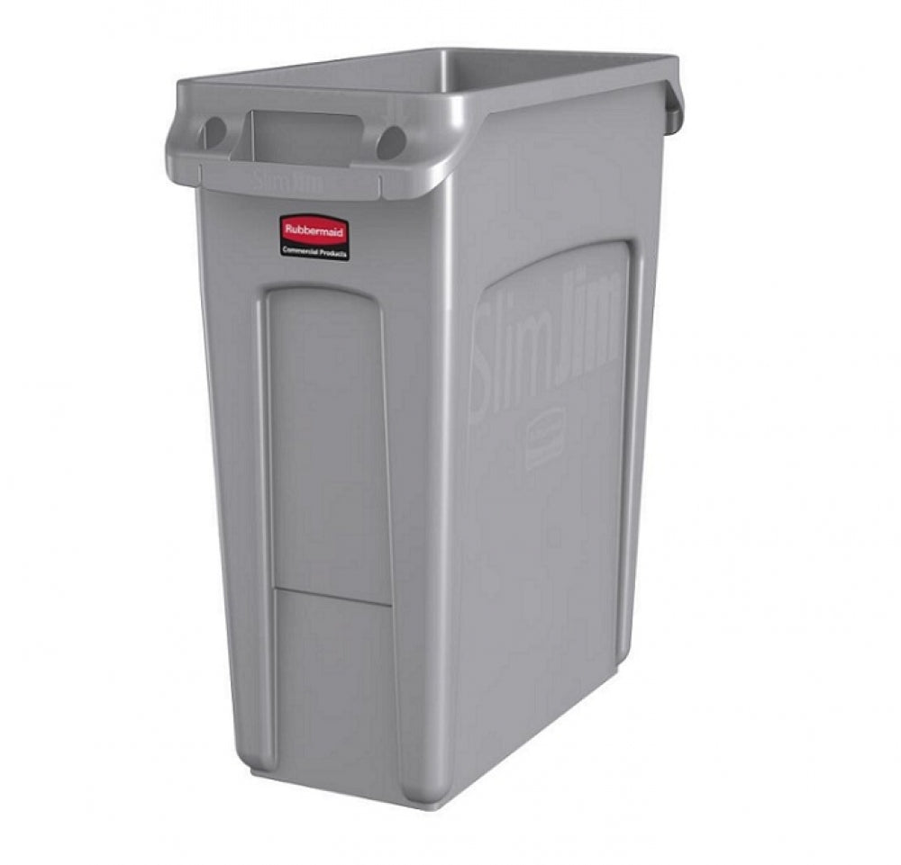 Rubbermaid Slim Jim Waste Container 60L with Venting Channels