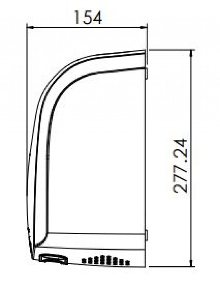 Bradley Airstream Eco 220-312 Hand Dryer Automatic