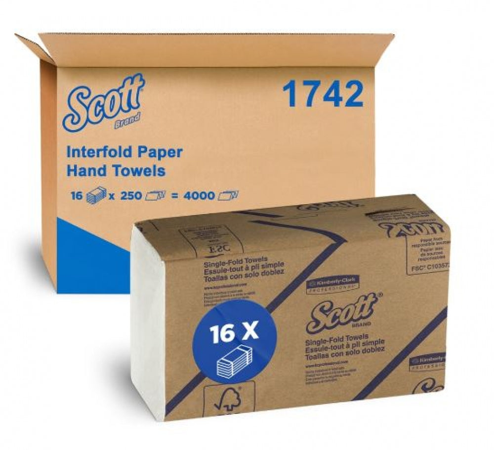 Scott 1742 Interfold Hand Towel