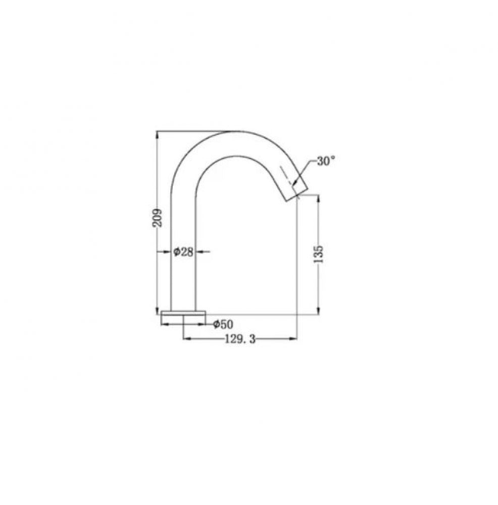Nero Mecca NR402 Vanity Mounted Sensor Tap
