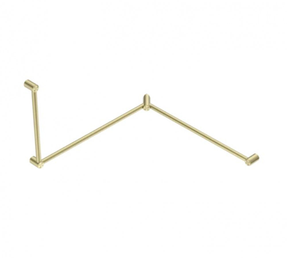 Nero Mecca Care NRCR3290C Toilet Grab Rail 90 Degree Continuous Wraparound