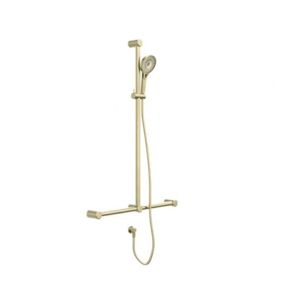 Nero Mecca Care NRCS006 T Bar Grab Rail and Adjustable Shower Set