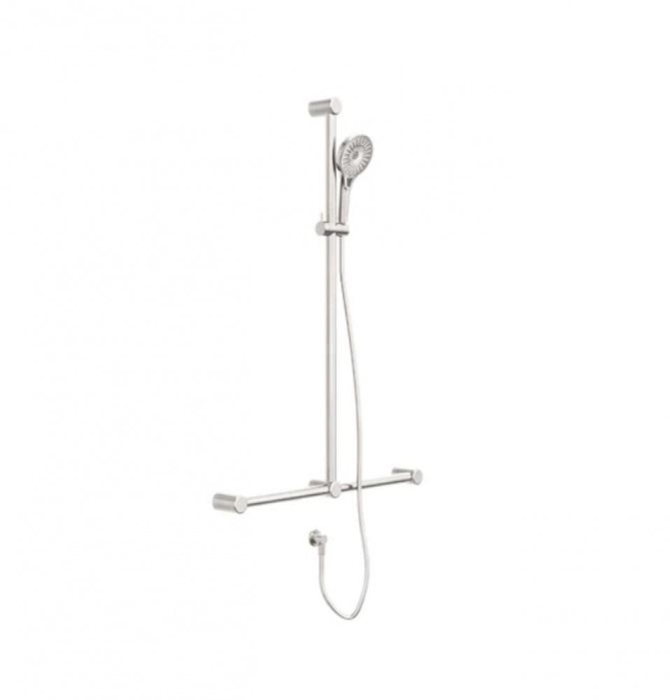 Nero Mecca Care NRCS006 T Bar Grab Rail and Adjustable Shower Set