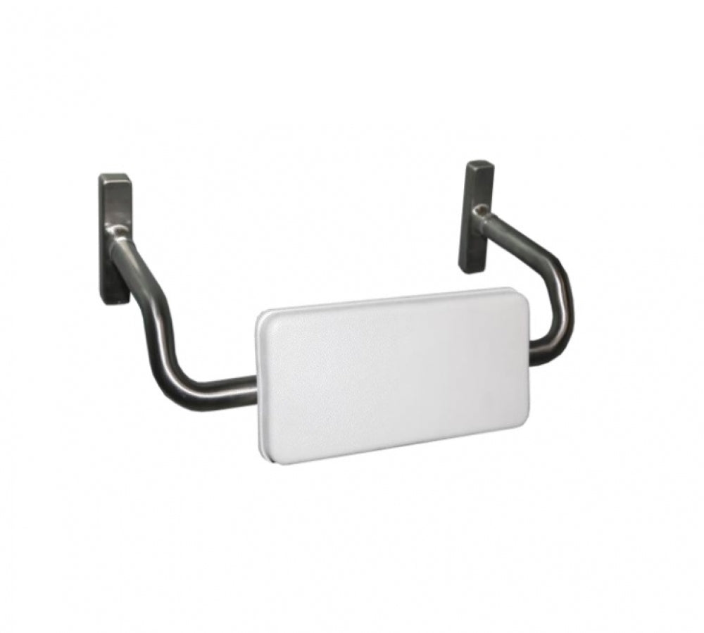 JD MACDONALD PBR35A Padded Toilet Backrest with Curved Arm