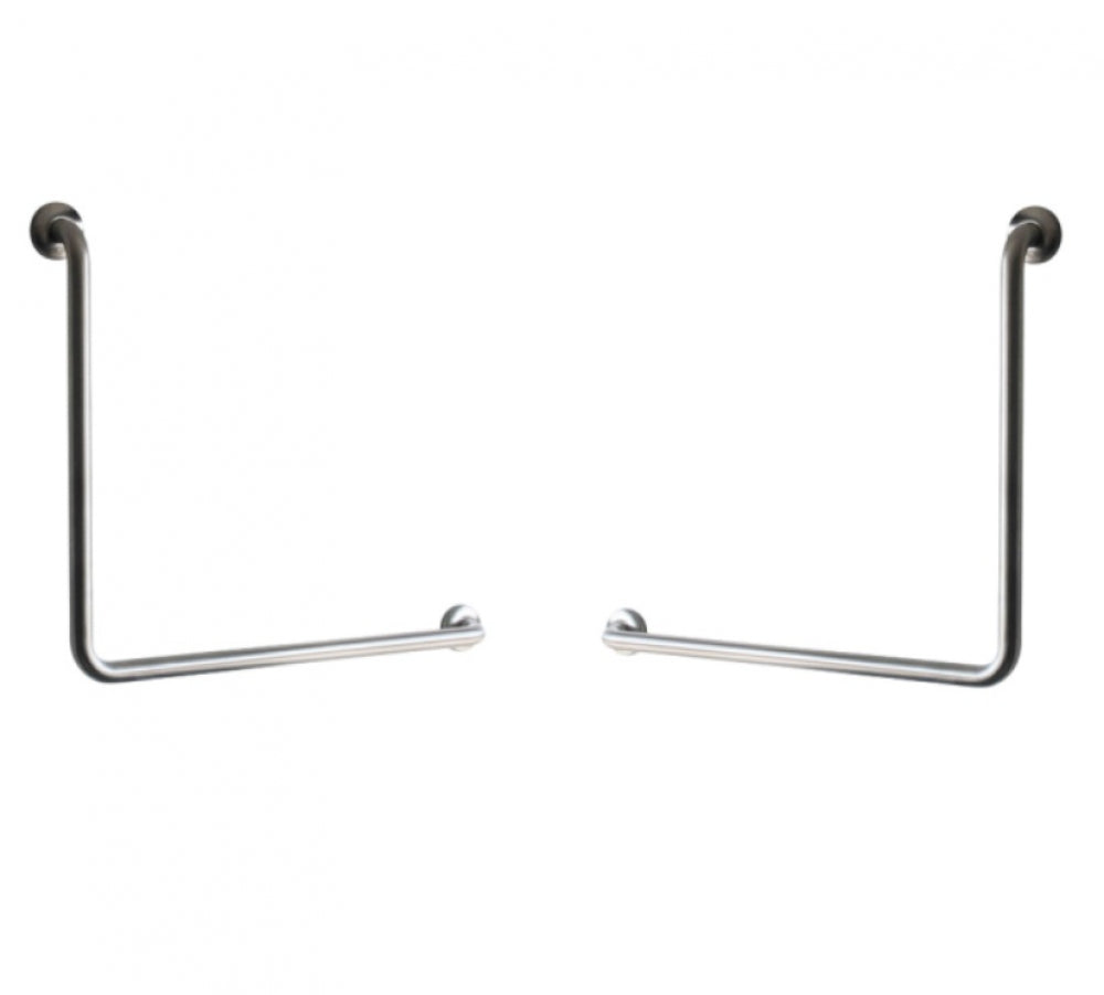 JD MACDONALD JDM-GAL-P Ambulant Grab Rail Pair (Set of 2)