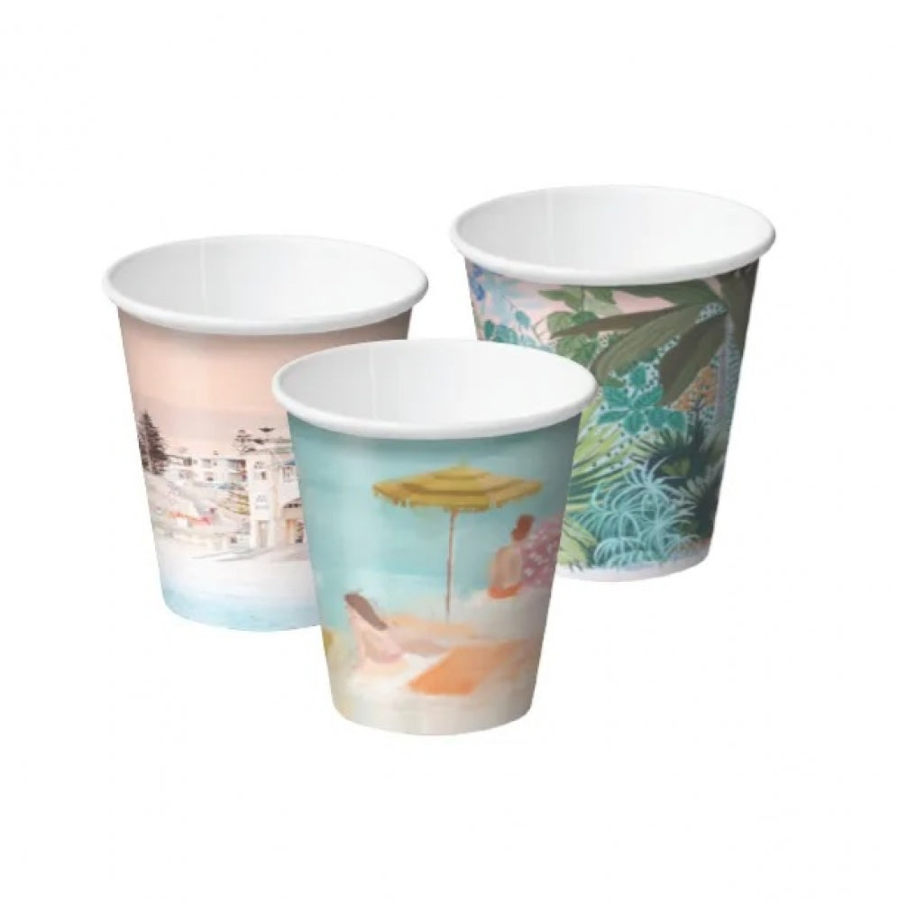 Castaway EnviroCup Combo Single Wall Coffee Cups 8oz