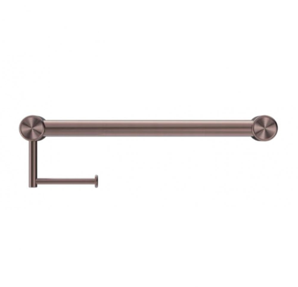 Nero Mecca Care NRCR3218A Grab Rail with Toilet Roll Holder