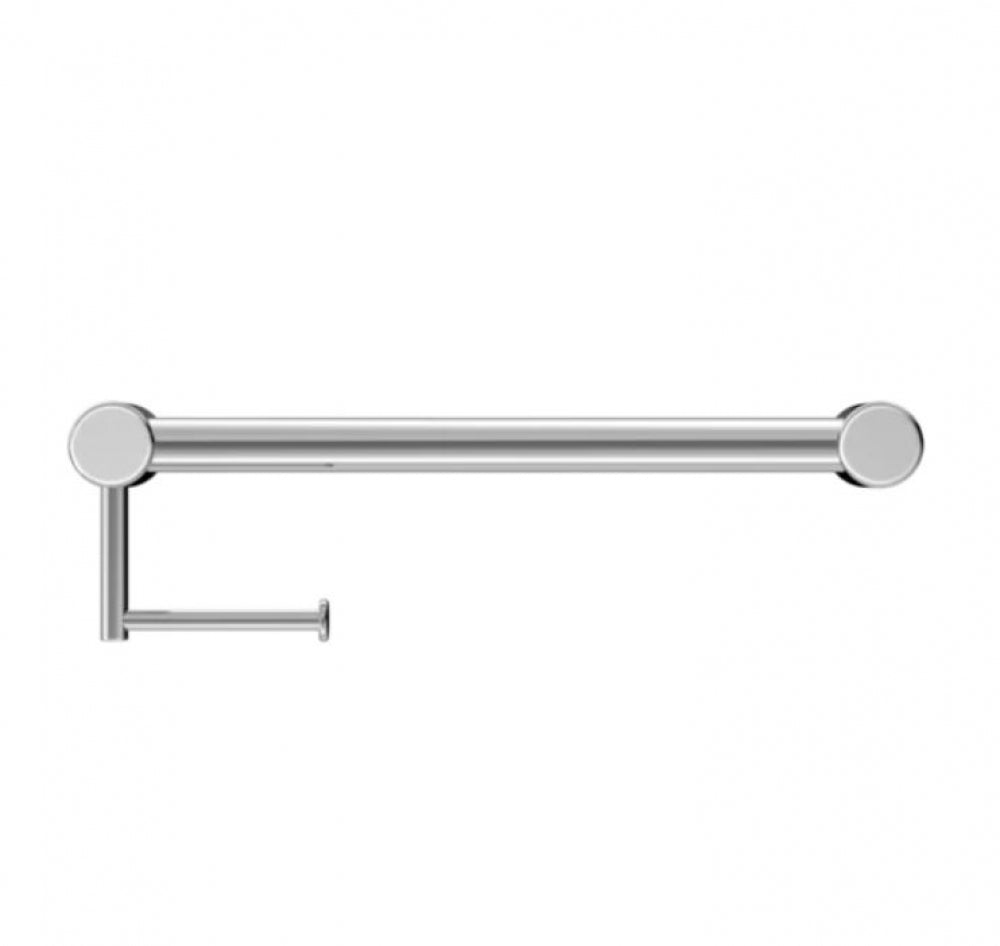 Nero Mecca Care NRCR3218A Grab Rail with Toilet Roll Holder