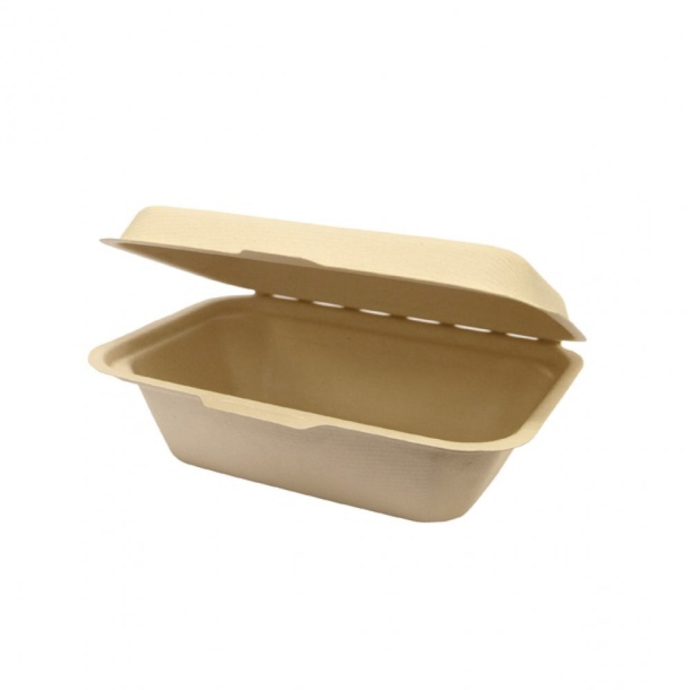 Castaway Enviroboard CA-ESC03 Medium Snack Pack with Hinged Lid