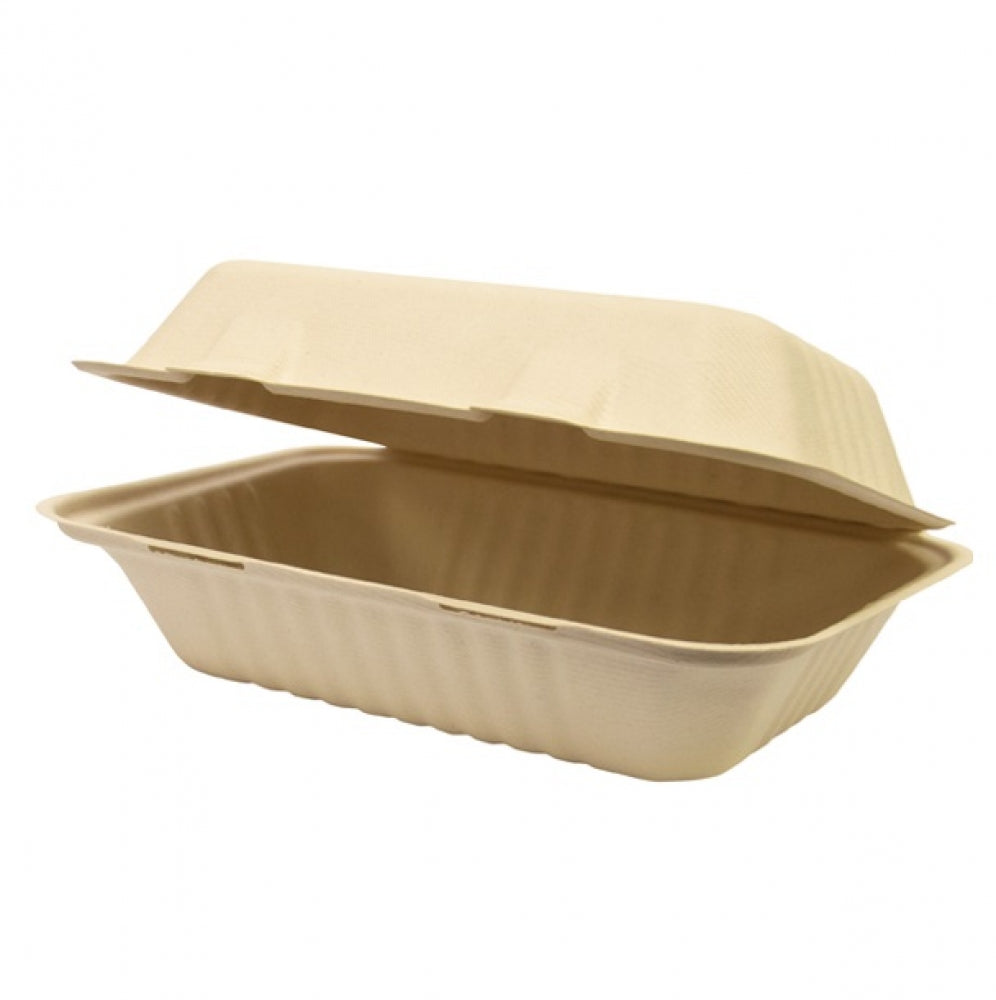Castaway Enviroboard CA-ESC04 Large Snack Pack with Hinged Lid