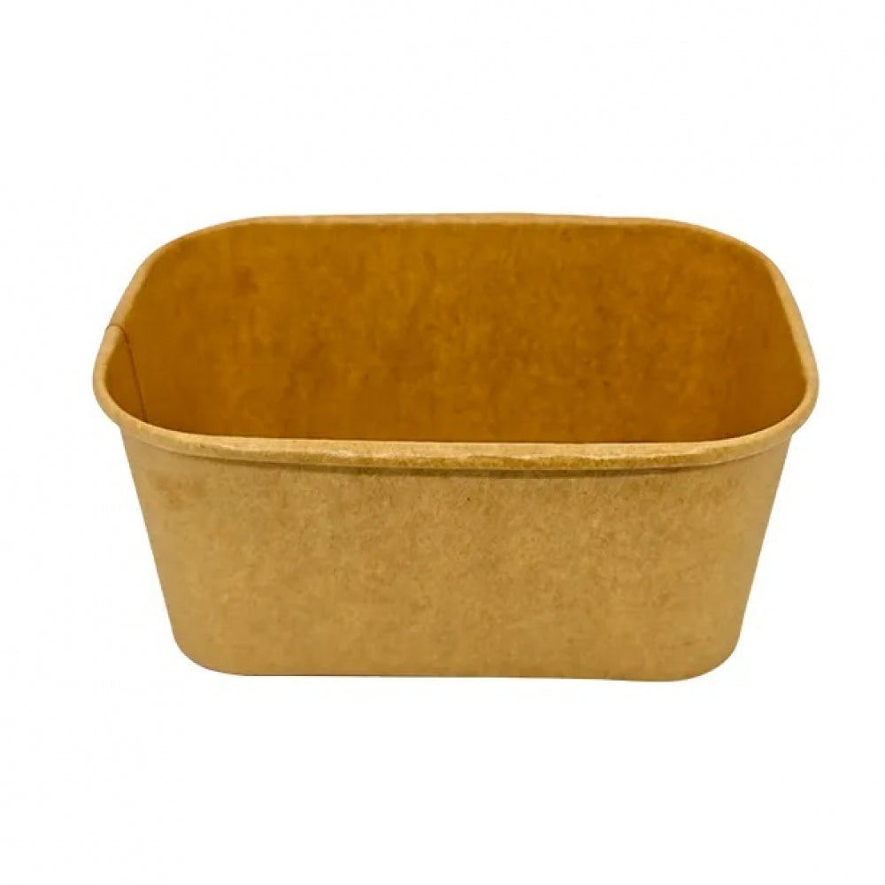 Castaway MicroReady CA-RECK1000 Rectangular Paper Food Container 1000mL