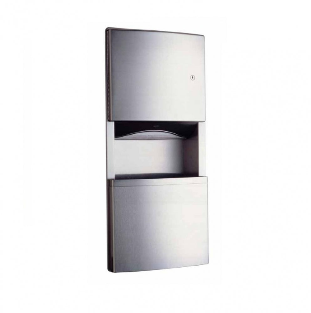 BOBRICK Contura B4369 Towel Dispenser and Waste Bin 11L