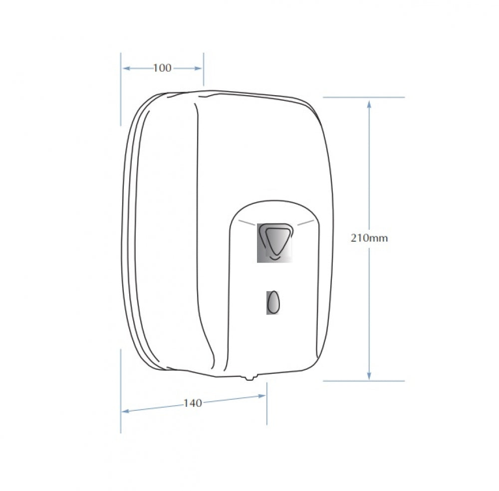 Bradley 6120-4 Sensor Liquid Soap Dispenser