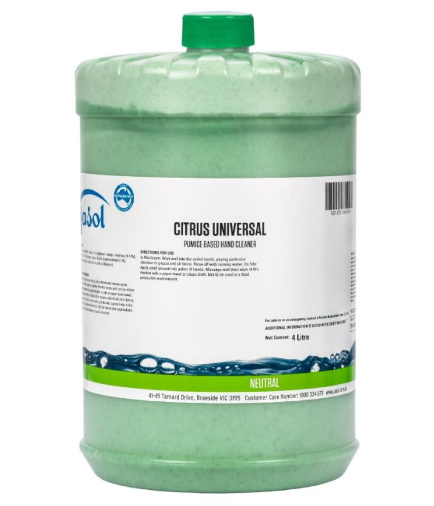 Jasol 2070241 Citrus Universal Industrial Grit Hand Soap