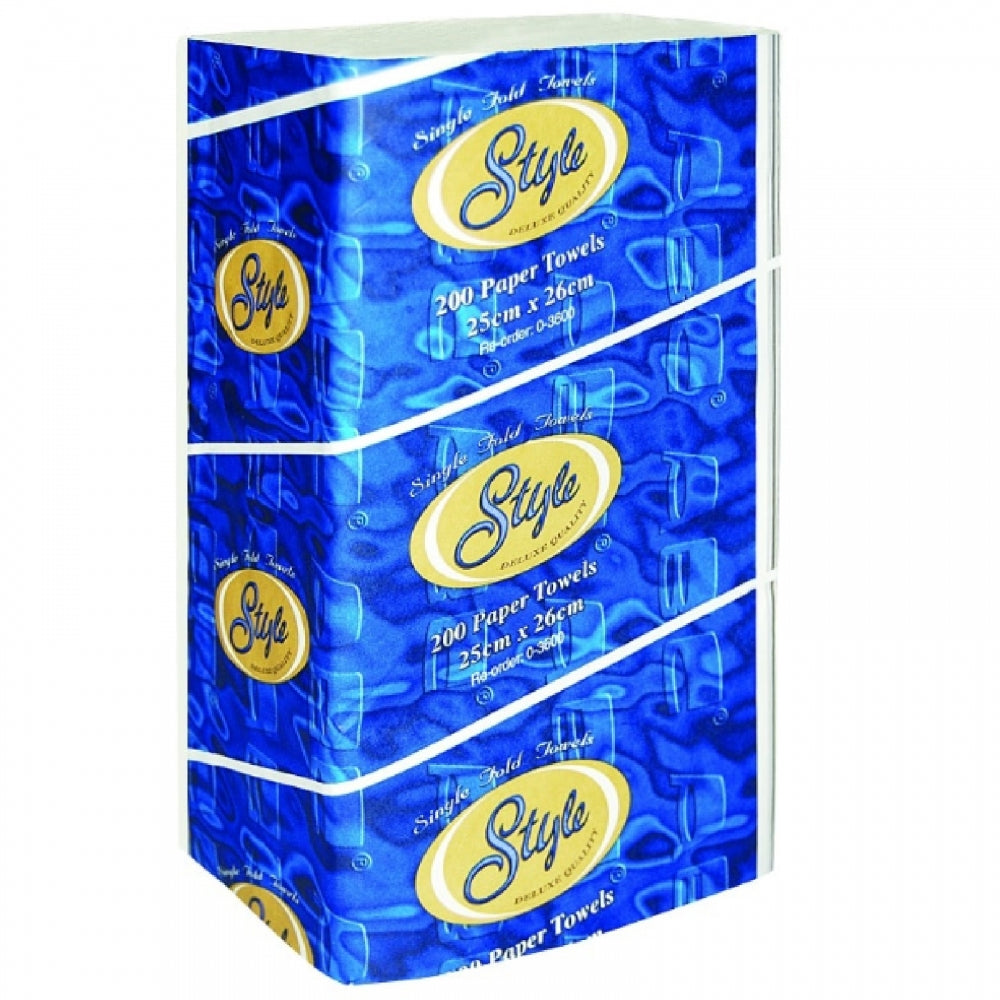 ABC Style 0-3600 Hand Towel Singlefold