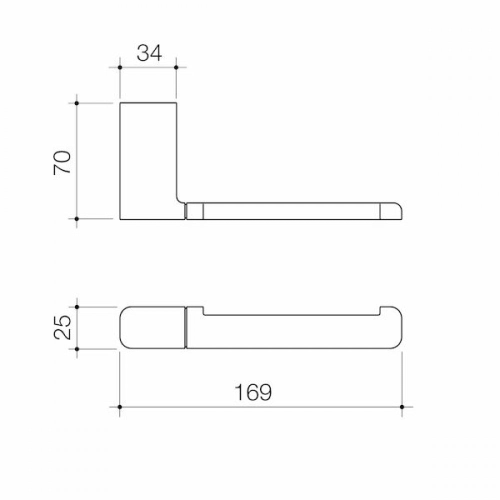 Caroma Luna 99607C Toilet Roll Holder