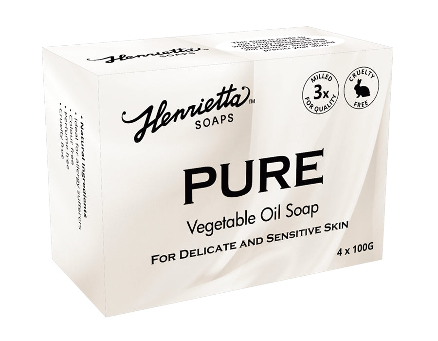Henrietta Pure Vegetable Oil Soap 100g