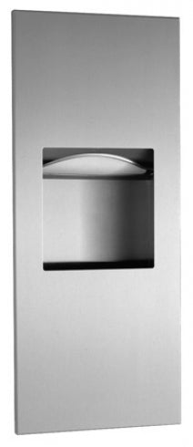 BOBRICK Trimline B36903 Paper Towel and Waste Receptacle 6L