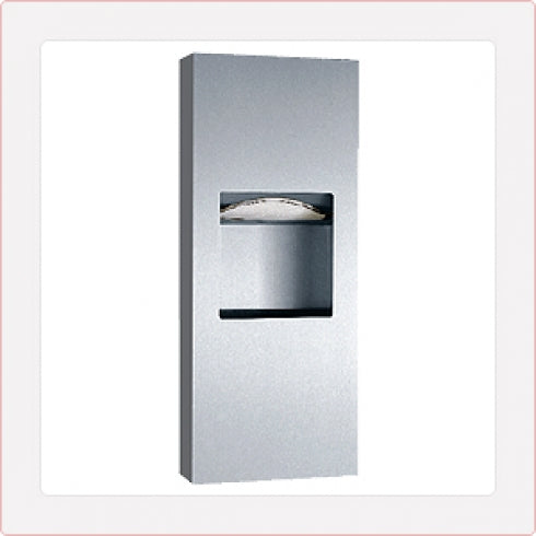 BOBRICK Trimline B36903 Paper Towel and Waste Receptacle 6L