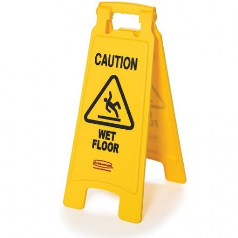 Rubbermaid 6112 Floor Safety Sign Double Sided