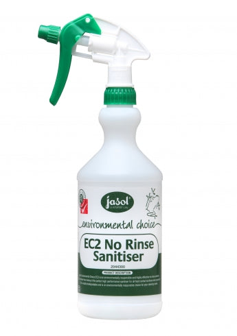 Jasol Environmental EC2 Labelled Jet Spray Bottle and Trigger