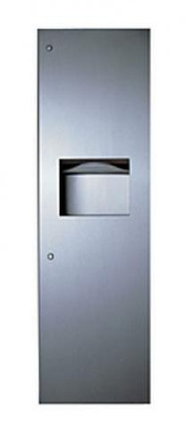 BOBRICK Trimline B39003 Paper Towel and Waste Combo 45L
